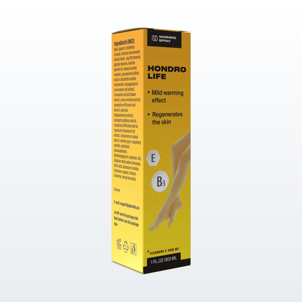 Spray Hondrolife na caixa original