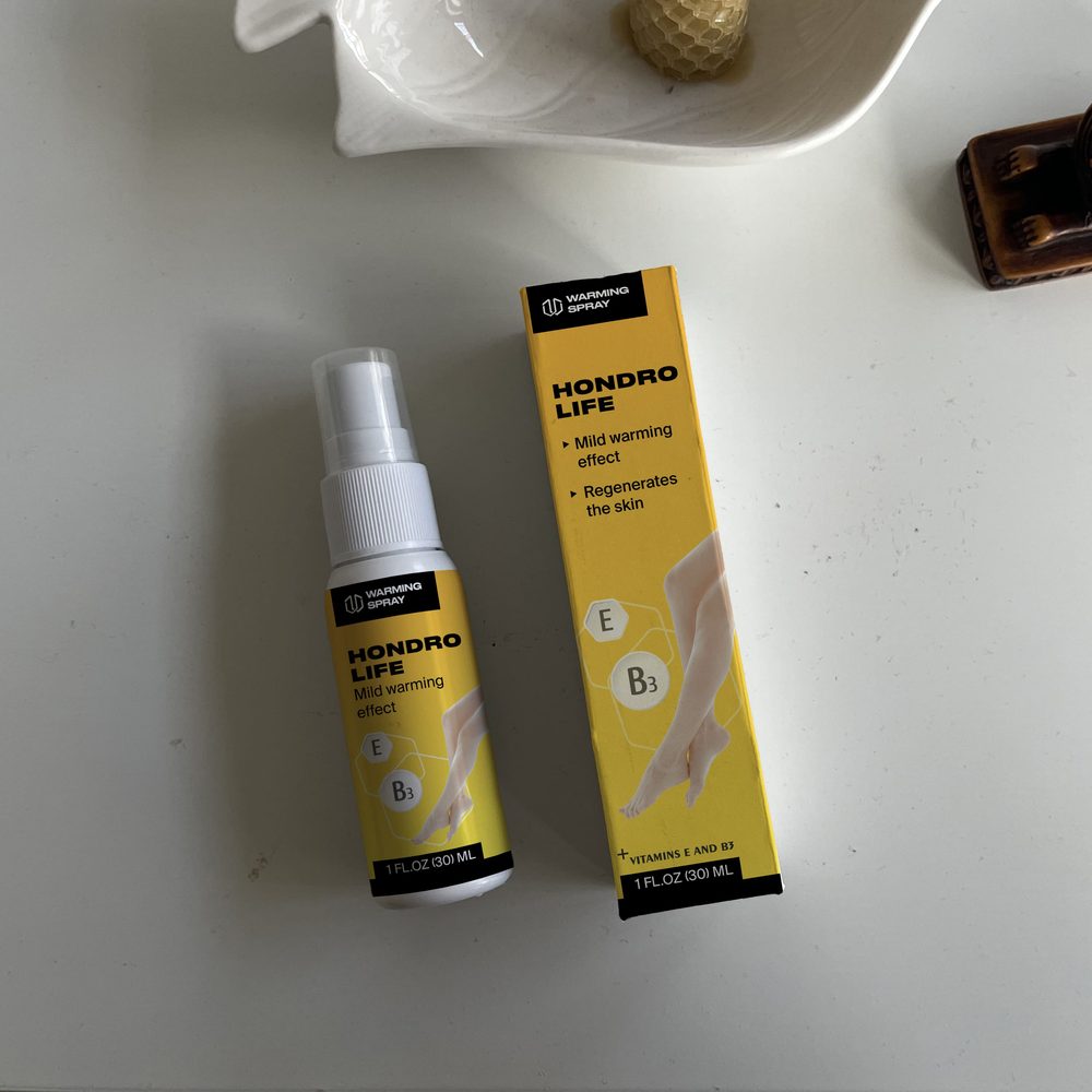 Pack familiar del spray de calor Hondrolife